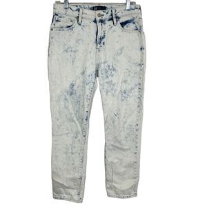 Gap Jeans Womens Size 4 27R Acid Wash Boyfriend Stretch